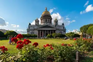 Исаакиевский собор и колоннада: Петербург сверху! - 2