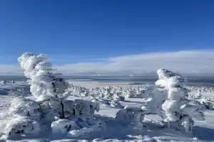 Кандалакша и Белое море с горы Волосяной — путешествие из Мурманска - 3