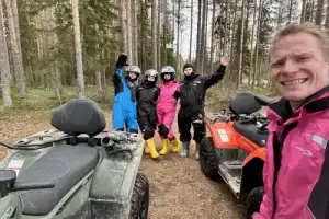 На квадроциклах по дикой Карелии - 11