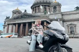 Мотопрогулка по знаковым местам Петербурга