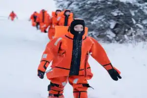 «Мы плывём на льдине, как на бригантине» — айс-флоатинг в Белом море - 5