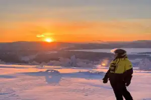 Мини-путешествие на снегоходах в Мурманске - 2