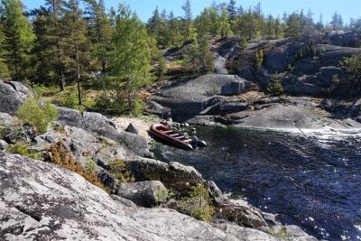 По Ладожским шхерам на экспедиционной лодке - 4