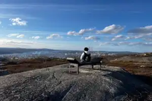 Вечерняя прогулка по горе Горелая Вечерняя прогулка по горе Горелая