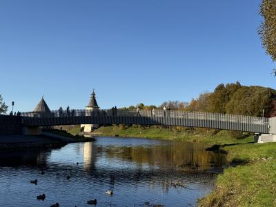 Прогулка по Пскову на закате дня - 3