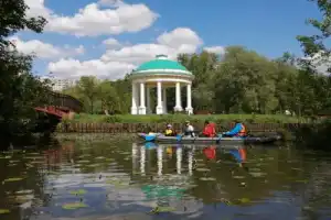 На байдарках по Яузе На байдарках по Яузе