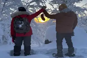 Вечерний нетуристический Мурманск: хайкинг в группе на гору Горелая - 4