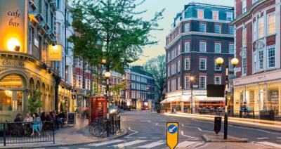 Прогулка по Marylebone Village Прогулка по Marylebone Village