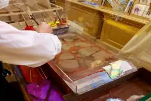 Мастер-класс по мраморной бумаге и переплёту блокнота - 9