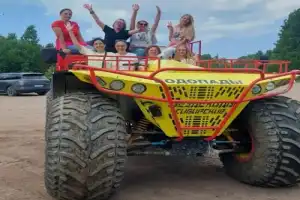 Водопады Приладожья круглый год — на авто и болотоходе! - 1