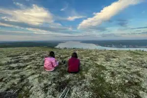 Активная прогулка в полярную ночь на сопку Мишукова - 6