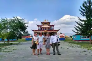 Иволгинский дацан и стоянка Гэсэра с панорамным видом - 11