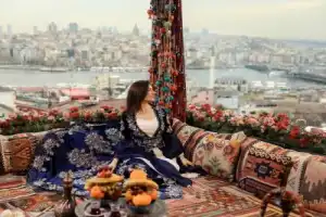 «Восточная сказка»: фотосессия на крыше - 9