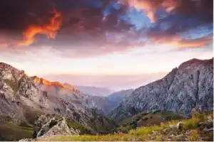 Чимганские горы, курорт Амирсай, водопад «Фата невесты» и Чарвакское водохранилище