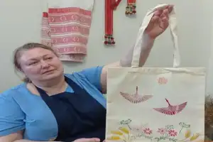 Сумка-шоппер своими руками: мастер-класс по набойке на ткани - 11