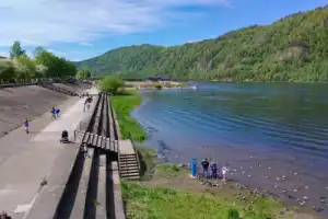 Речные просторы Красноярья: Енисей, Мана, ГЭС - 18