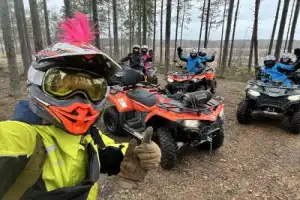 На квадроциклах по дикой Карелии - 6