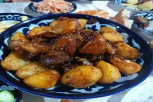 Колорит восточного базара и правильный плов в чайхане - 17