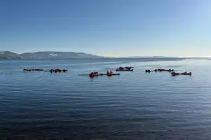 Айс-флоатинг на Камчатке - 5