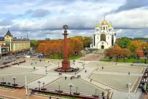 Калининград от трапа самолёта - 6