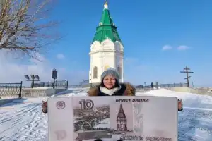 Красноярская ГЭС, Столбы и панорама города - 19