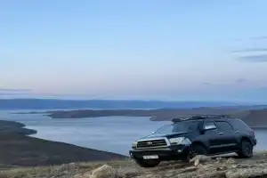 Зимний Ольхон: чистый лёд, пузырьки и гроты - 11