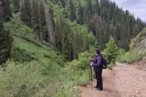 Лёгкий хайкинг в горах Тянь-Шаня