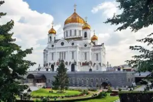 Храм Христа Спасителя и храм Илии Пророка Обыденного