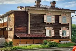 Старинное зодчество в 130 квартале — деревянной слободе Иркутска - 2