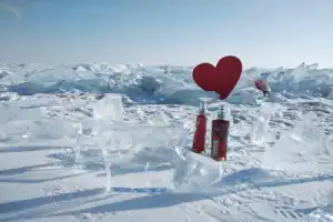 Ночь на льду Байкала и поездка до мыса Хобой - 6