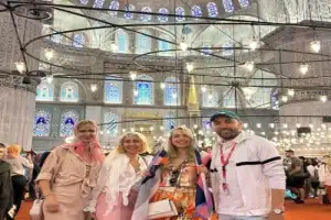 Стамбул в вечерних огнях с подъёмом на башню Галата - 13