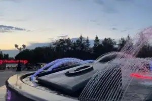 Уфа в огнях и музыке фонтанов - 4