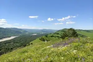 Треккинг по хребту над долиной Катуни (из Манжерока)