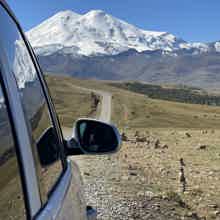 Поездка к Эльбрусу на Porsche