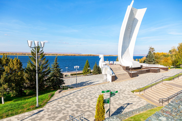 Прогулка по Самарской набережной - 1