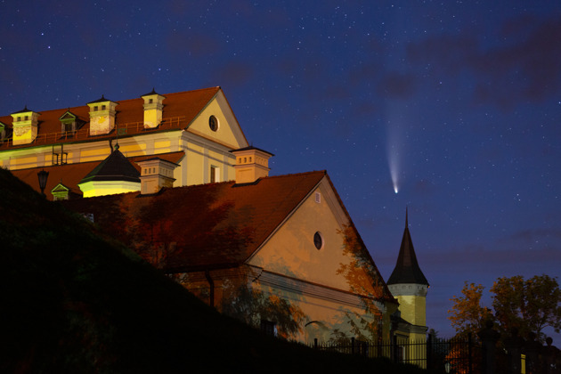 Вечерние огни старого Несвижа - 1