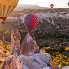 Полет на воздушном шаре над Каппадокией
