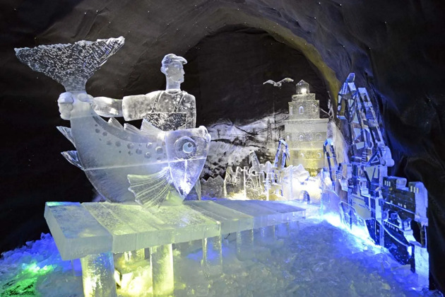 Зимние Хибины - путешествие в мир льда и камня! - 10