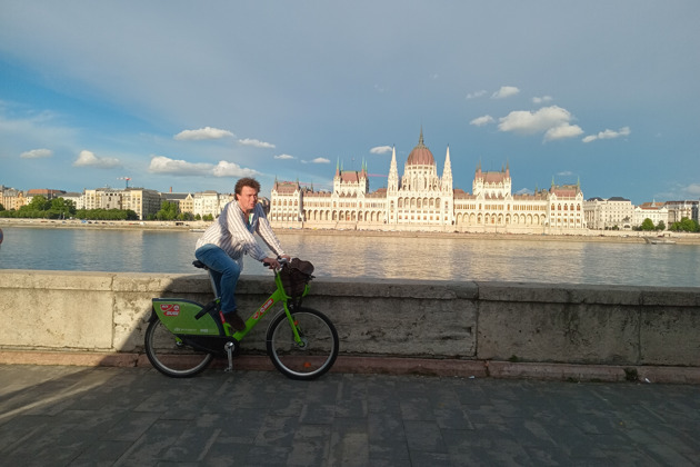 По Будапешту на велосипеде - 36