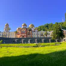 Гагра, Новый Афон и Пицунда. Трансфер до р. Псоу.