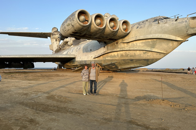Крепость Нарын-Кала и экраноплан Лунь - 4