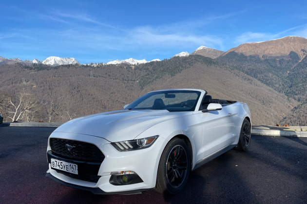 Горный драйв: на кабриолете Ford Mustang по Сочи и курортам Красной Поляны - 5