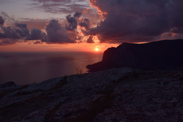 Закат в горах Крыма - 3