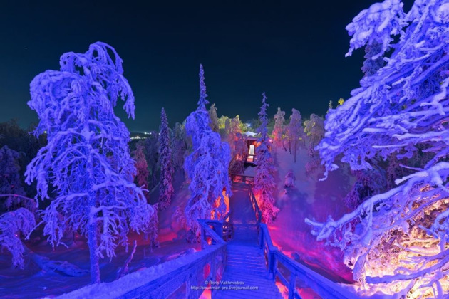 Зимние Хибины - путешествие в мир льда и камня! - 2