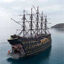 Пиратская Яхта Gonster: Утро и Закат (Алкоголь на закате)