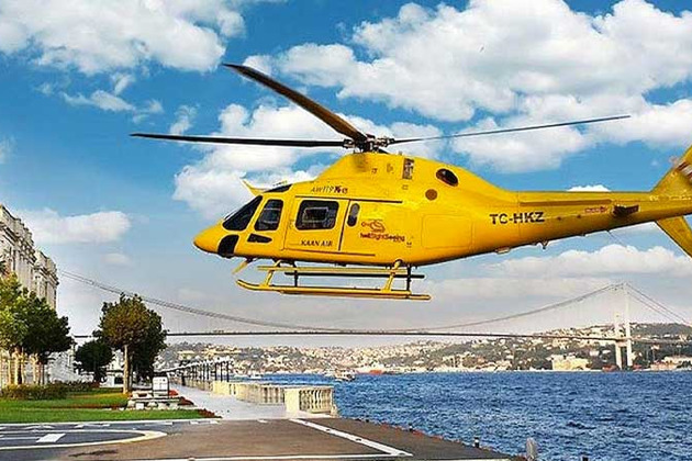 Индивидуальный полет на вертолете над Стамбулом - Helicopter Tour İstanbul - 4