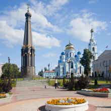 Малоярославец: знакомство с городом в пределах главной площади Малоярославец: знакомство с городом в пределах главной площади