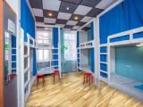 Кровать в общем четырехместном номере для женщин