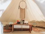 Tent oceanfront