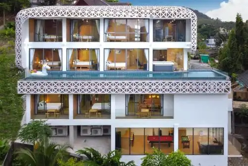 Bird Nest Villa Patong Beach Sea View+Gym+Sauna+Party Room - 1